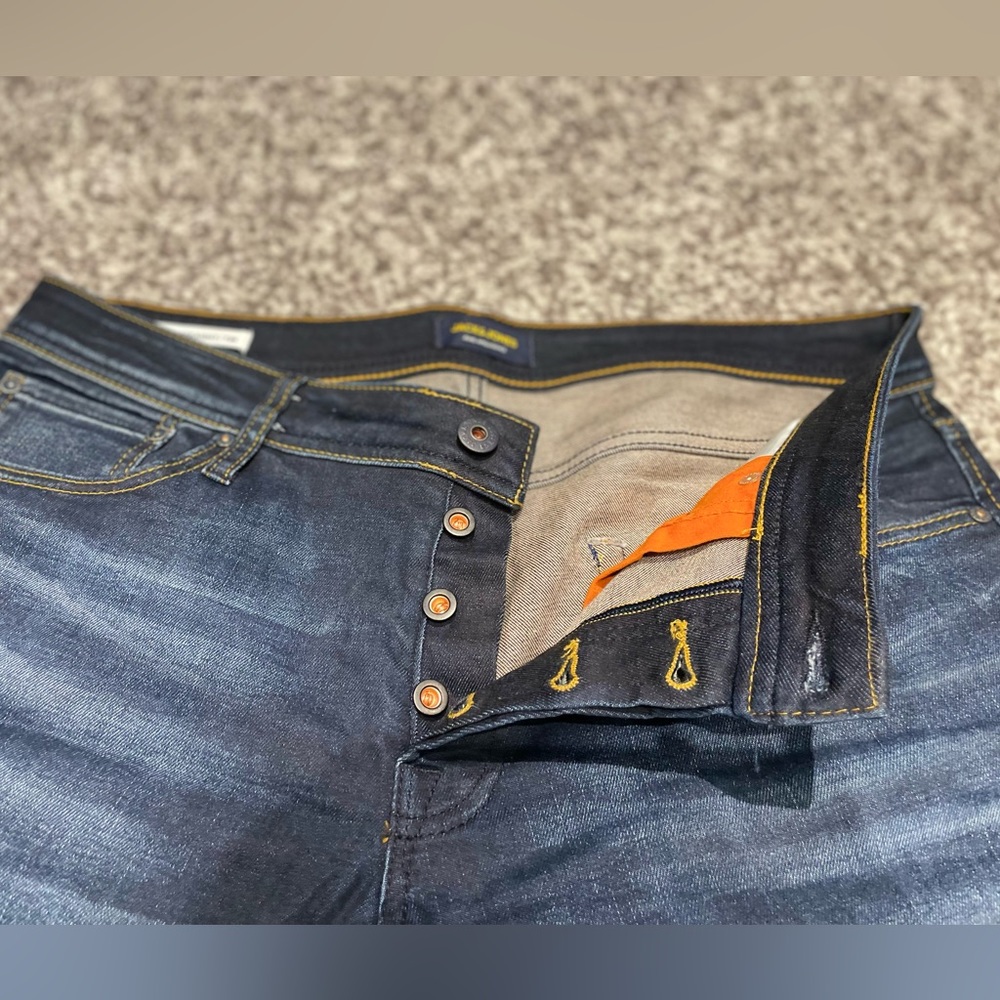 Jack & Jones Dark Blue Jean - Picture 4 of 10